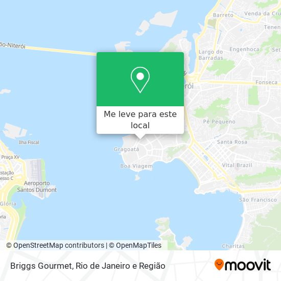Briggs Gourmet mapa