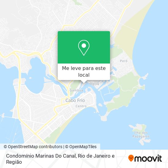 Condomínio Marinas Do Canal mapa