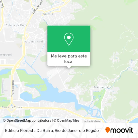 Edificio Floresta Da Barra mapa