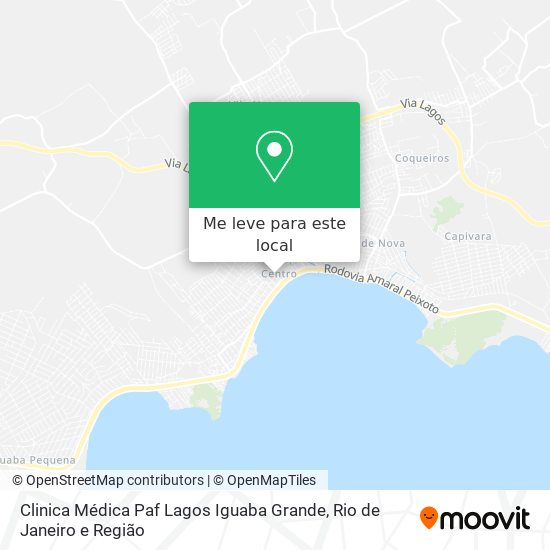 Clinica Médica Paf Lagos Iguaba Grande mapa