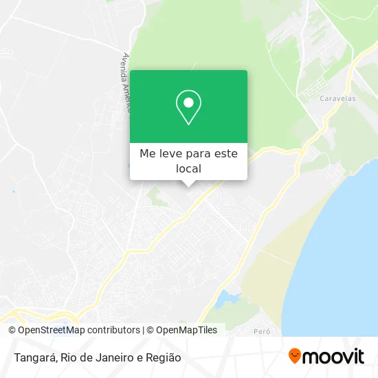 Tangará mapa