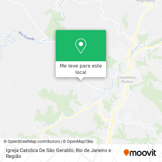 Igreja Catolica De São Geraldo mapa