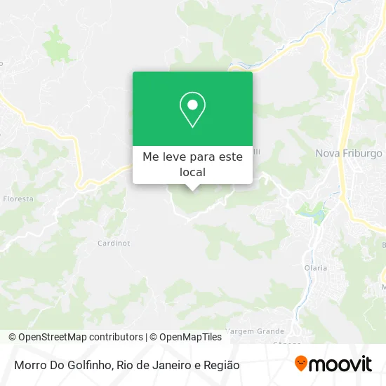Morro Do Golfinho mapa