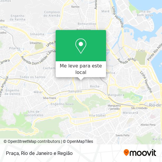 Praça mapa