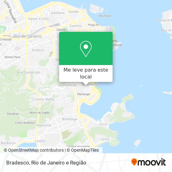 Bradesco mapa