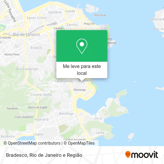 Bradesco mapa