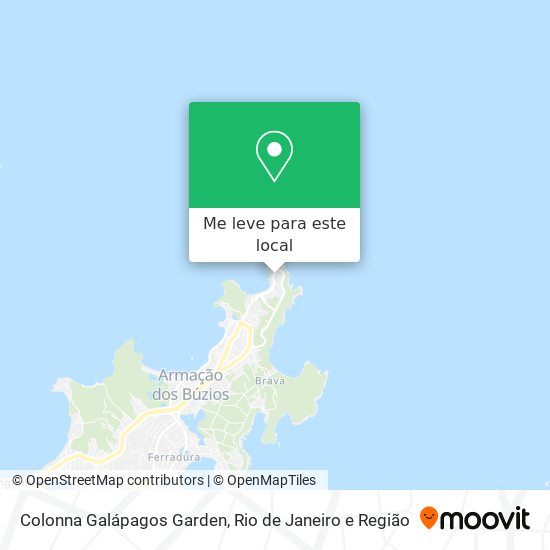 Colonna Galápagos Garden mapa