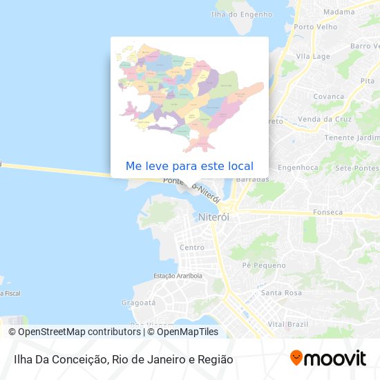 Ilha Da Conceição mapa