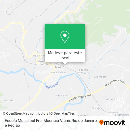 Escola Municipal Frei Mauricio Viann mapa
