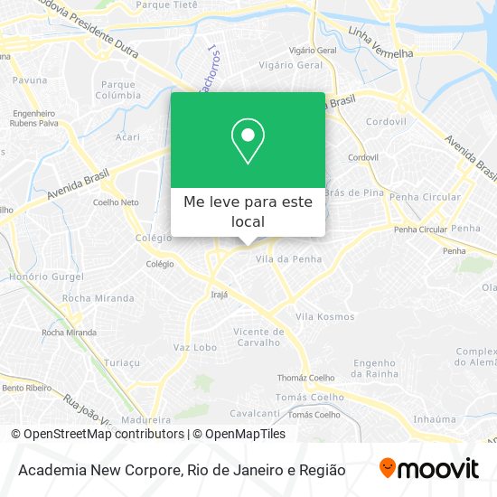 Academia New Corpore mapa