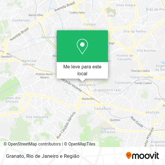 Granato mapa