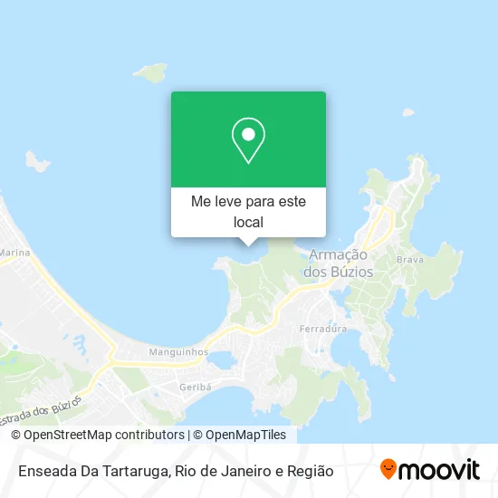Enseada Da Tartaruga mapa