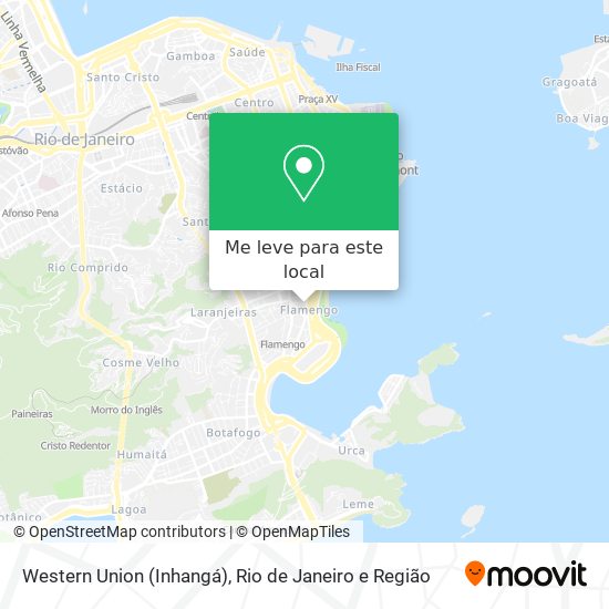 Western Union (Inhangá) mapa