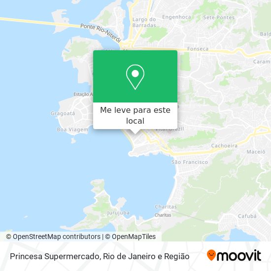 Princesa Supermercado mapa