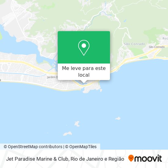 Jet Paradise Marine & Club mapa