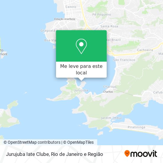 Jurujuba Iate Clube mapa