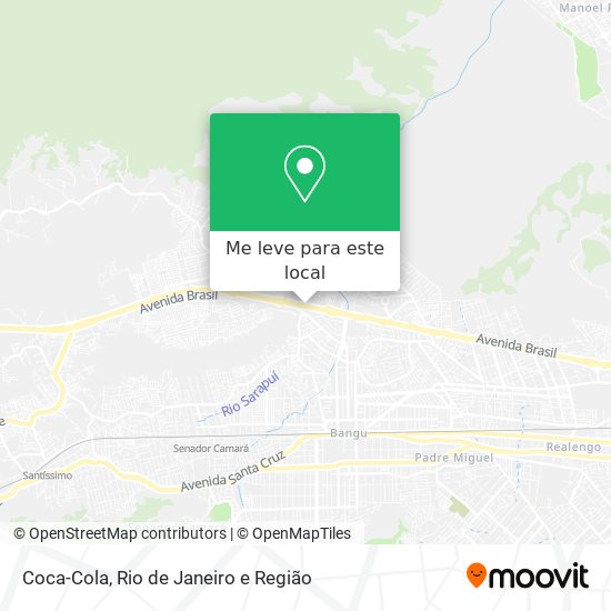 Coca-Cola mapa