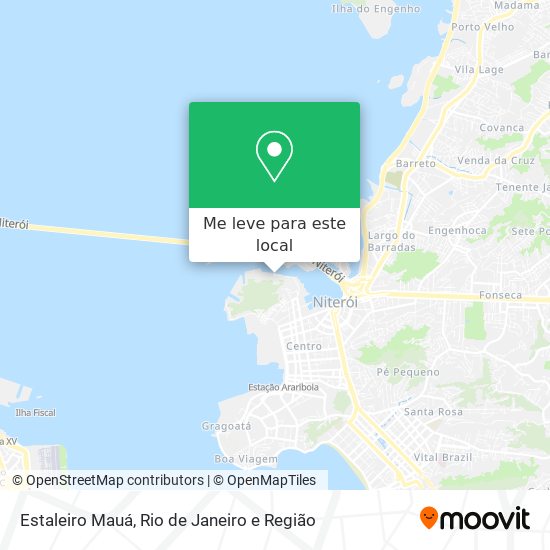 Estaleiro Mauá mapa