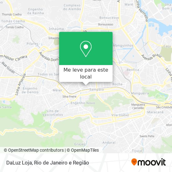 DaLuz Loja mapa