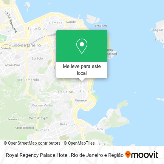 Royal Regency Palace Hotel mapa