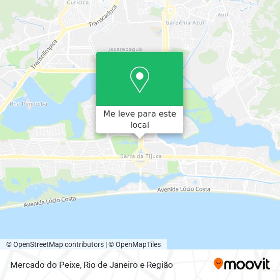 Mercado do Peixe mapa