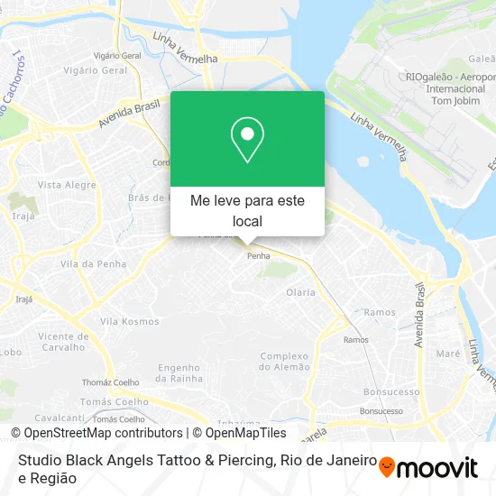 Studio Black Angels Tattoo & Piercing mapa
