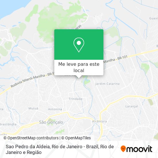Sao Pedro da Aldeia, Rio de Janeiro - Brazil mapa
