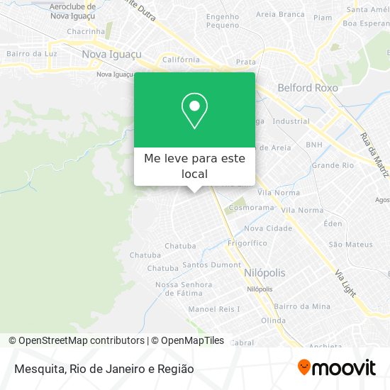 Mesquita mapa