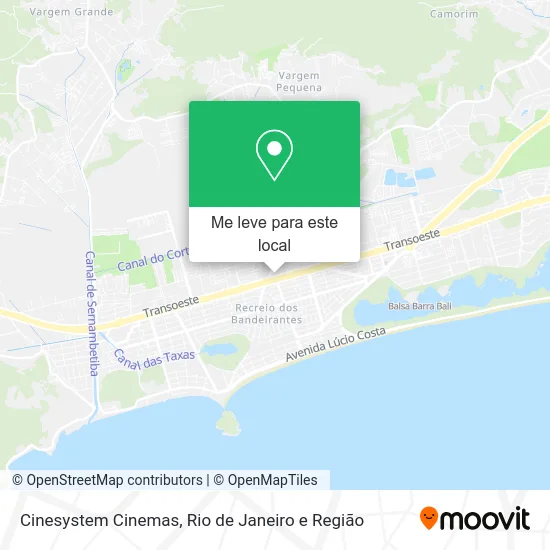 Cinesystem Cinemas mapa