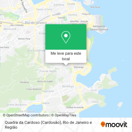 Quadra da Cardoso (Cardosão) mapa