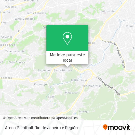 Arena Paintball mapa