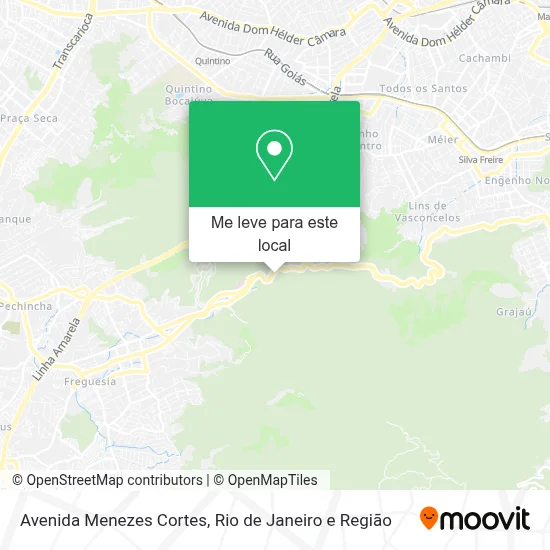 Avenida Menezes Cortes mapa