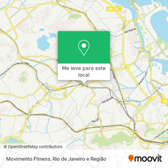 Movimento Fitness mapa