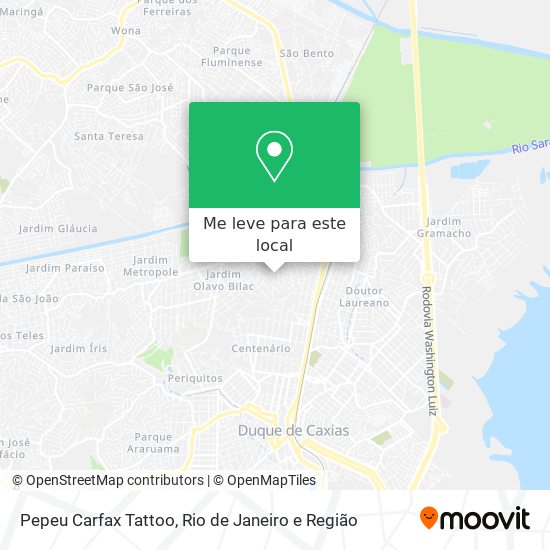 Pepeu Carfax Tattoo mapa