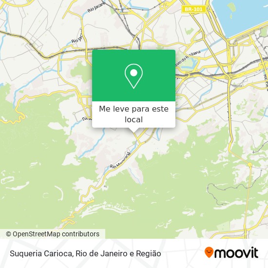 Suqueria Carioca mapa