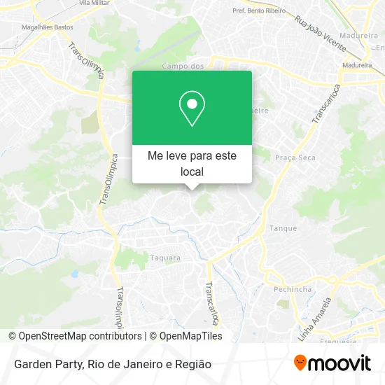 Garden Party mapa