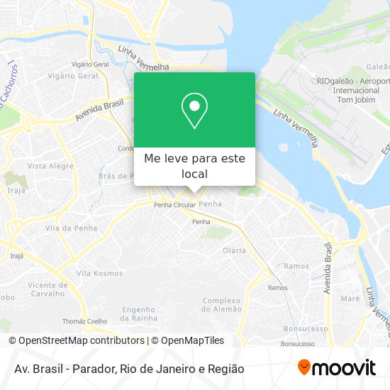 Av. Brasil - Parador mapa