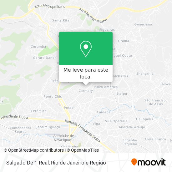 Salgado De 1 Real mapa