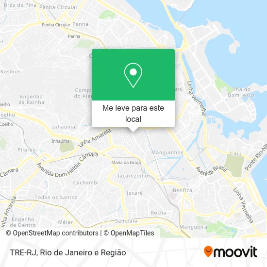 TRE-RJ mapa