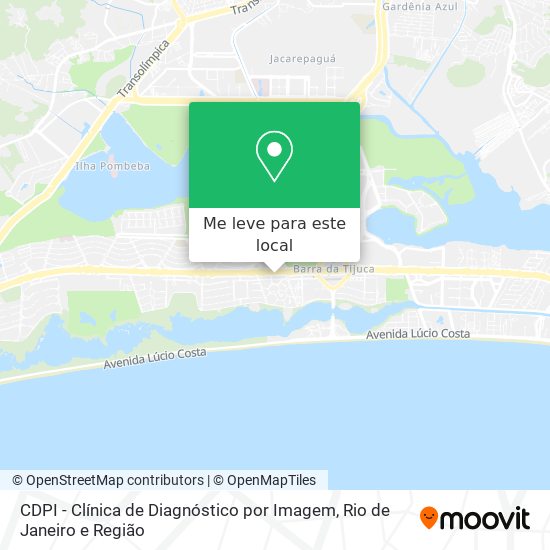 CDPI - Clínica de Diagnóstico por Imagem mapa