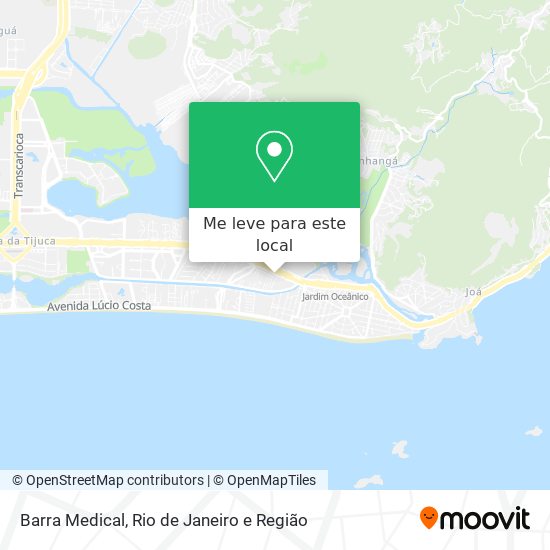 Barra Medical mapa