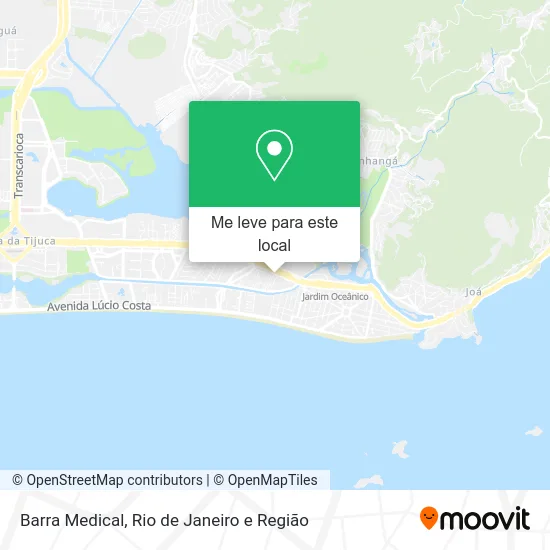 Barra Medical mapa