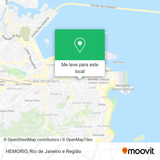 HEMORIO mapa