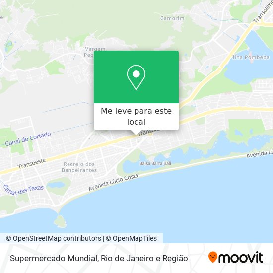 Supermercado Mundial mapa