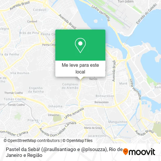 Pastel da Sebá! (@raullsantiago e @plsouzza) mapa