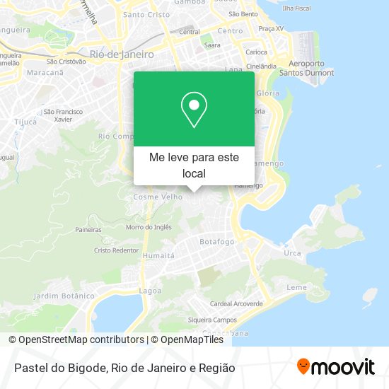 Pastel do Bigode mapa