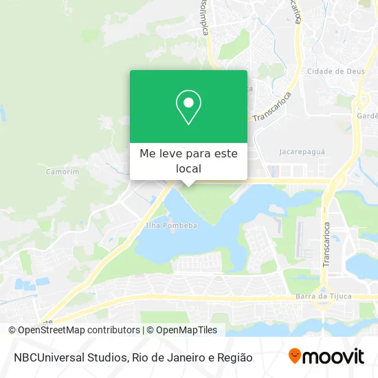 NBCUniversal Studios mapa