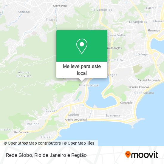 Como chegar até Globo Esporte em Barra Da Tijuca de Ônibus ou Metrô?