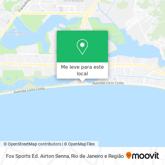 Fox Sports Ed. Airton Senna mapa