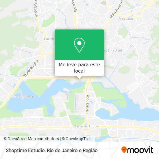 Shoptime Estúdio mapa